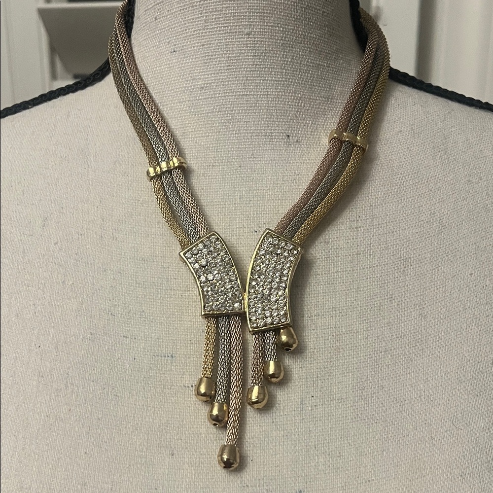 Bundle of FOUR dressy necklaces